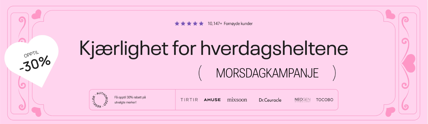 Finn den perfekte gaven til valentine og morsdag hos Beauty Mall