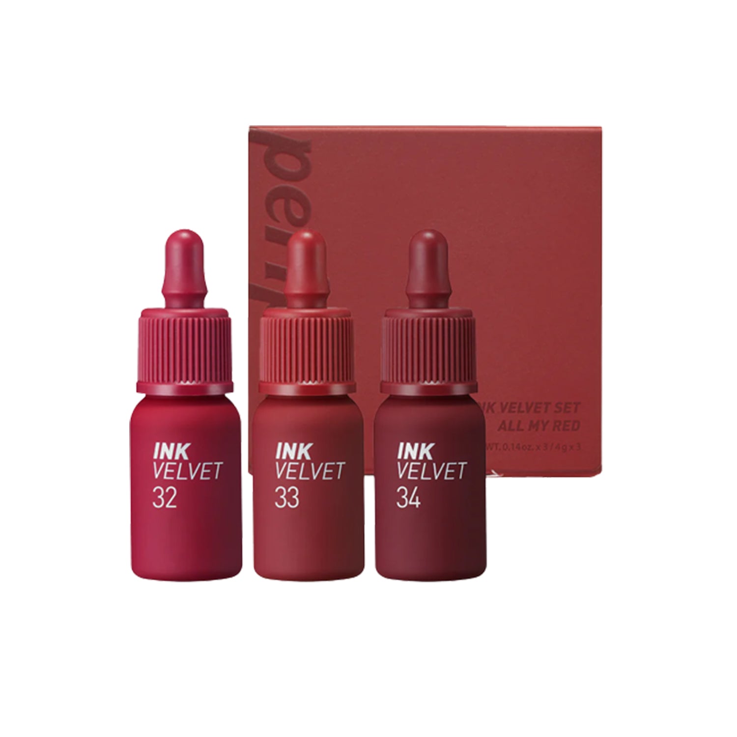 Peripera Ink Velvet Set - All My Red