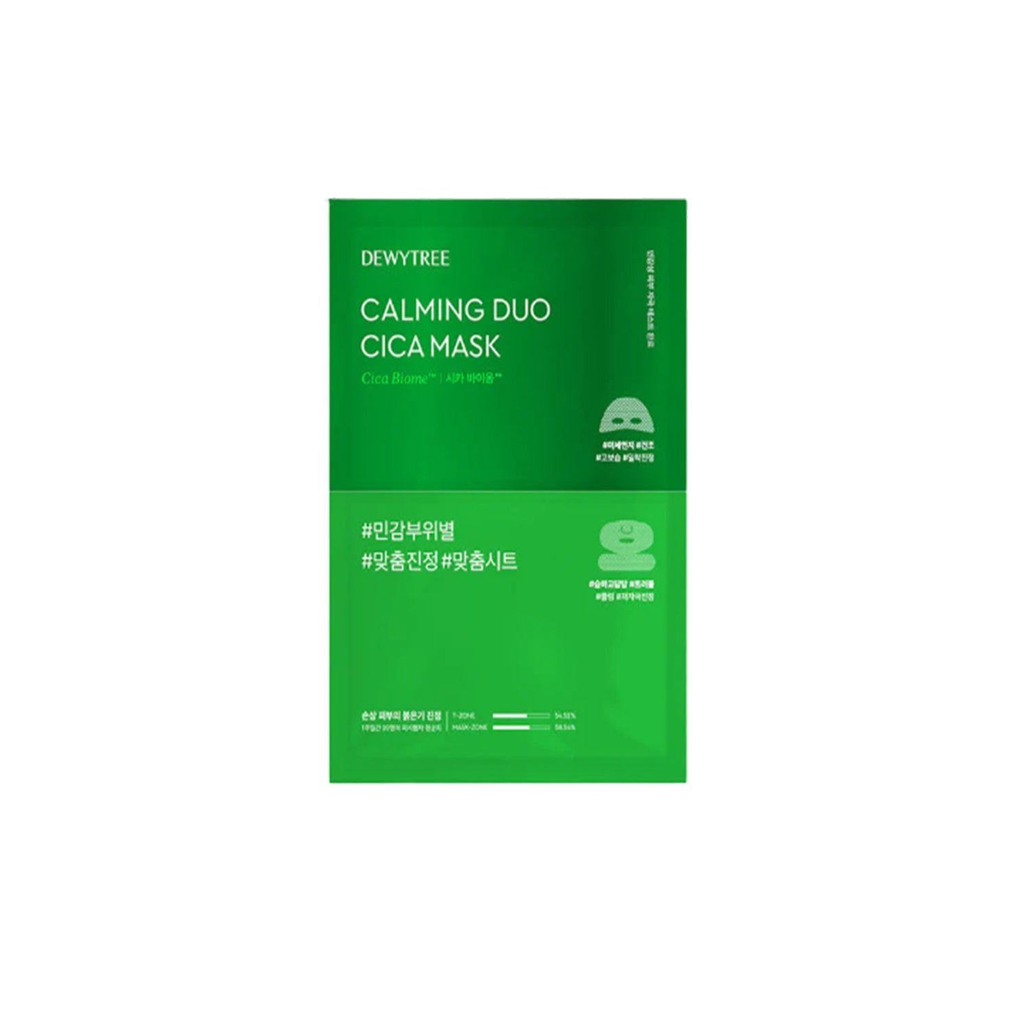 Dewytree Calming Duo Cica Mask TGTW