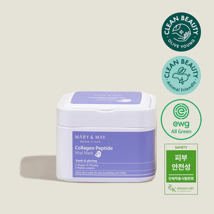 Mary &amp; May Collagen Peptide Vital Mask