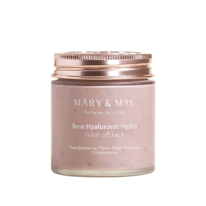 Mary &amp; May Rose Hyaluronic Hydra Wash off Pack 125g