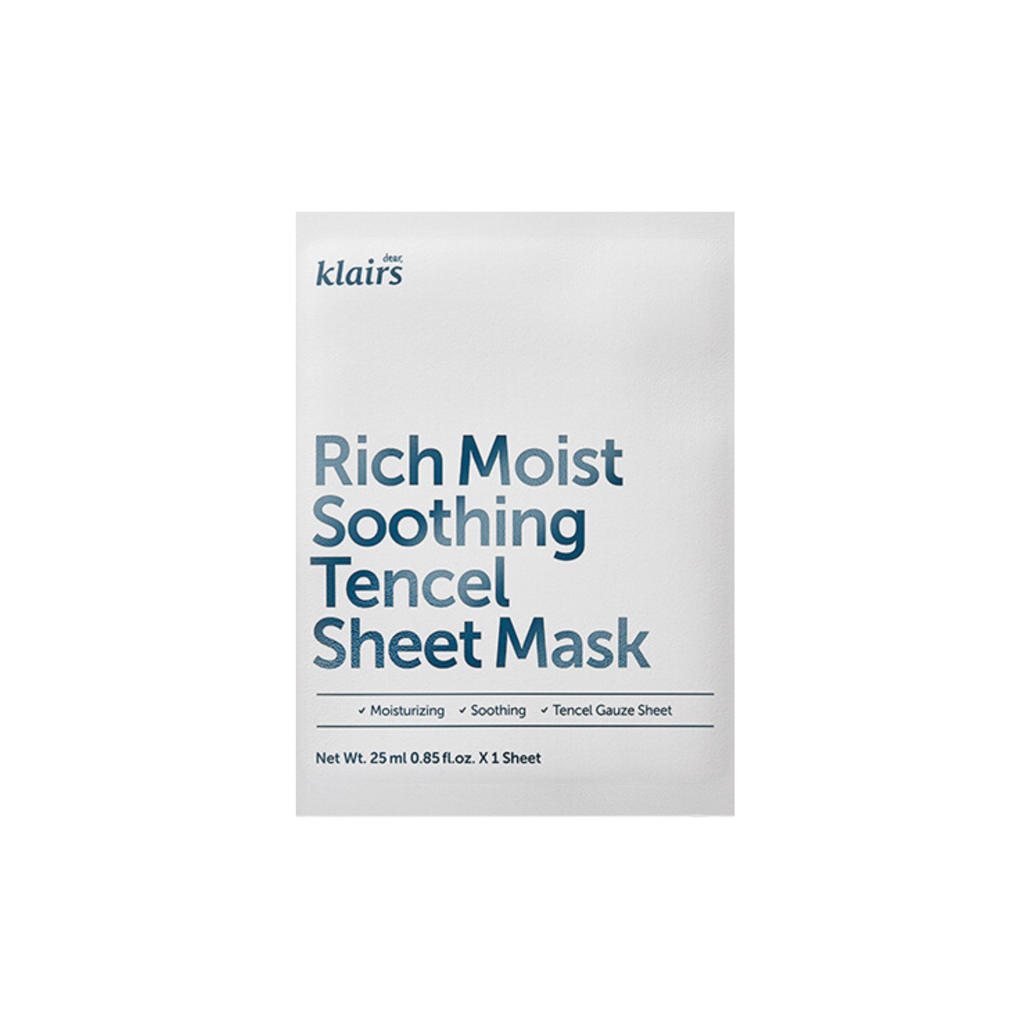 Klairs Rich Moist Soothing Tencel Sheet Mask