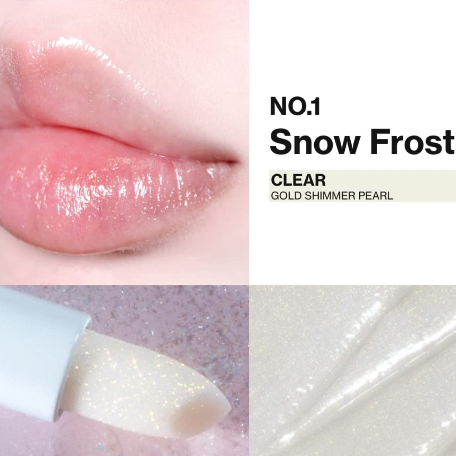 Unleashia Glacier Vegan Lip Balm No.1 Snow Frost